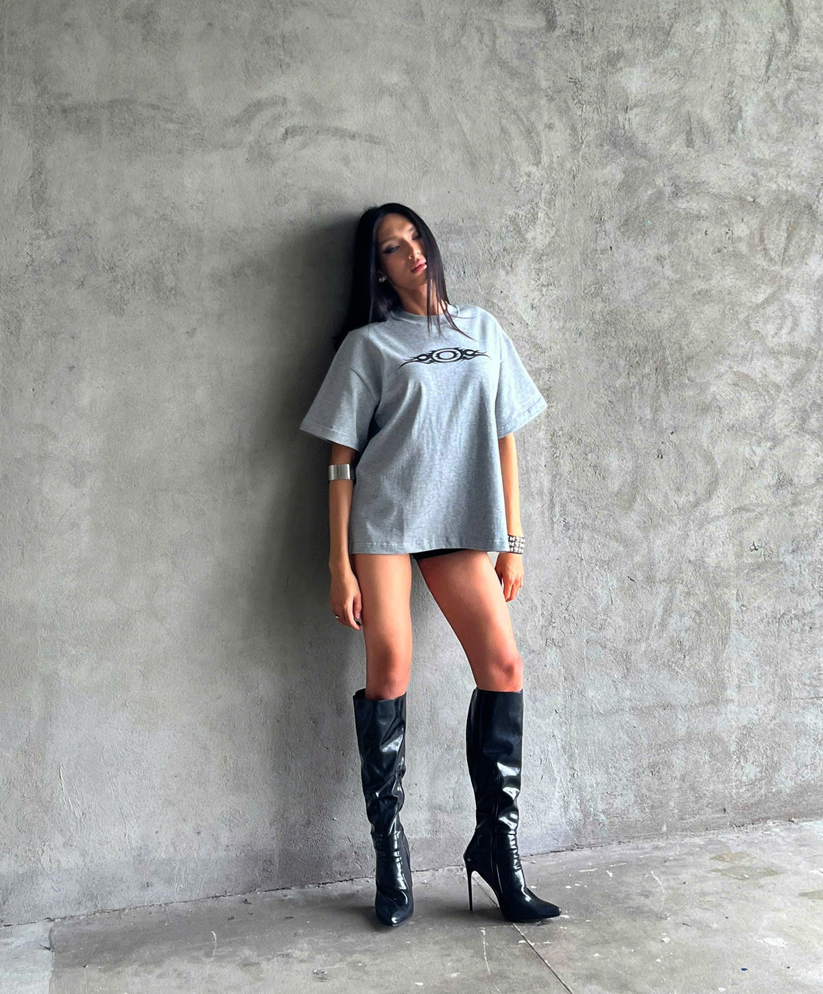 OFFONOFF OVB LOGO TEE / GREY