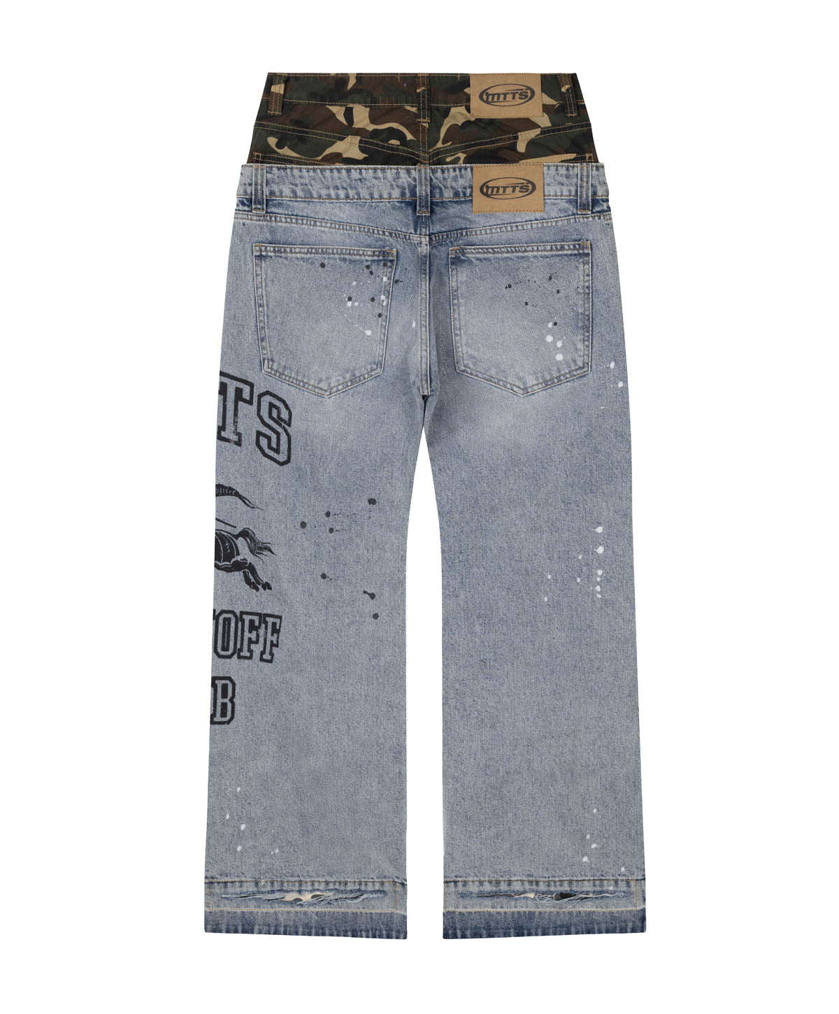 DOUBLE WAIST CM JEANS