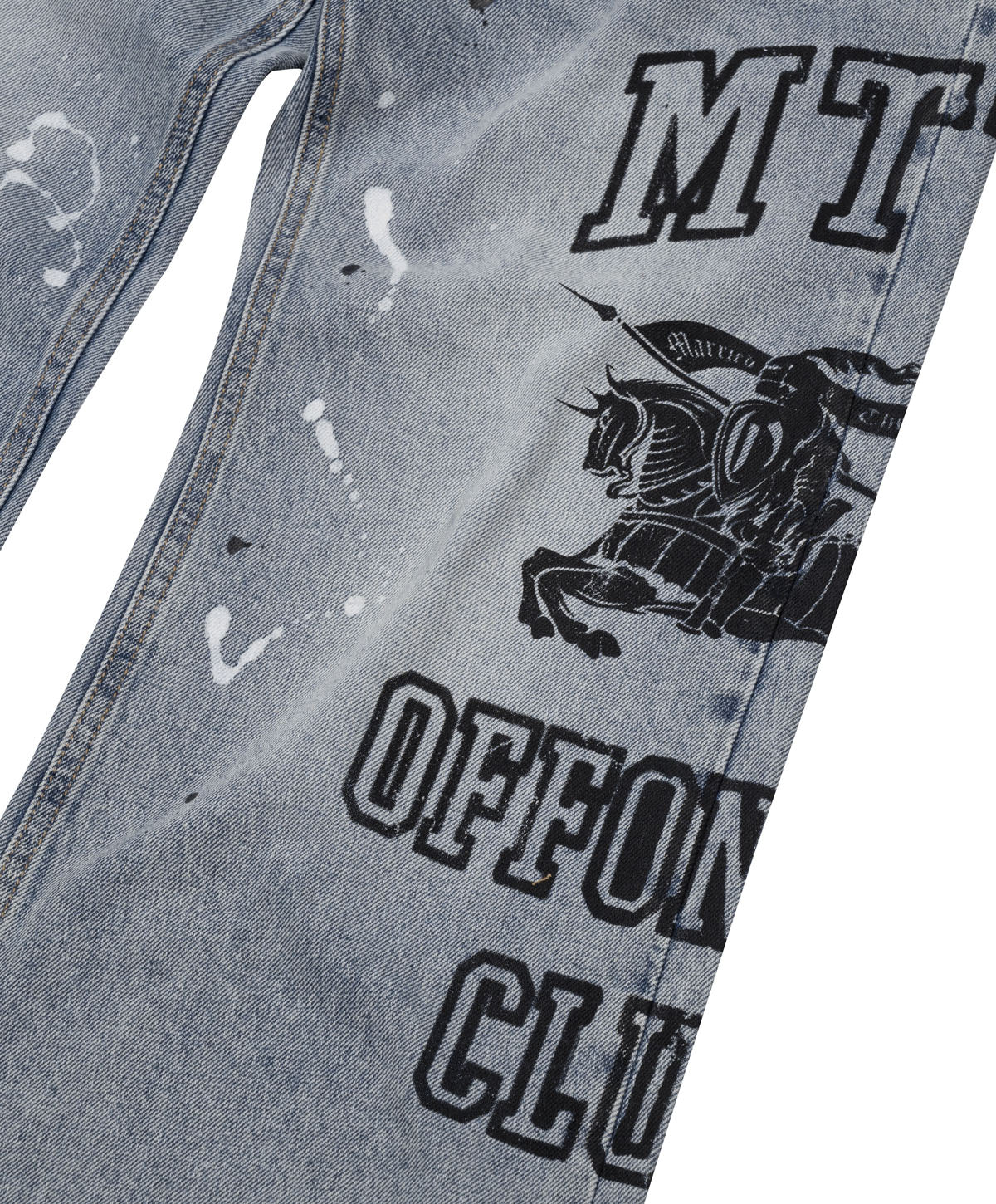 DOUBLE WAIST CM JEANS