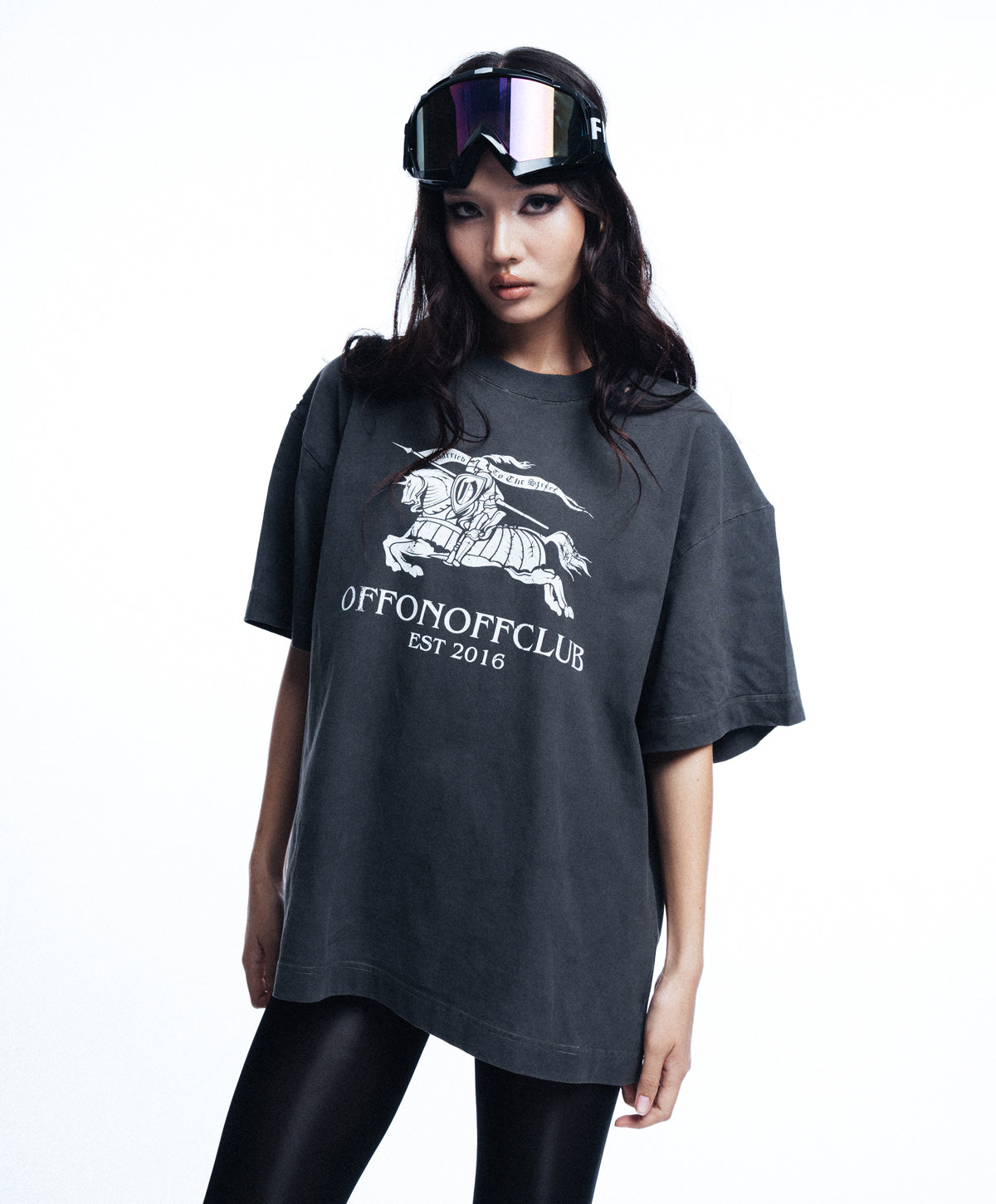 BB WAXED TSHIRT / GREY