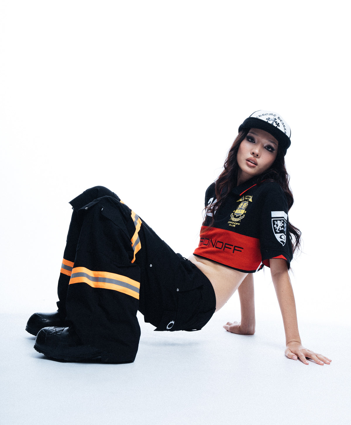 OFFONOFF POLO SHIRT / BLACK