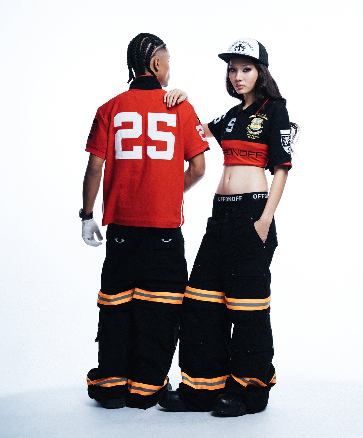 OFFONOFF POLO SHIRT / RED