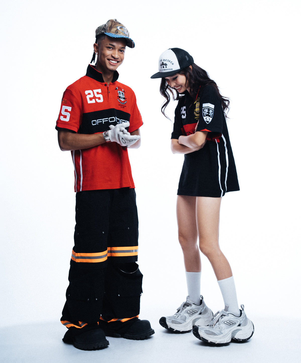 OFFONOFF POLO SHIRT / RED