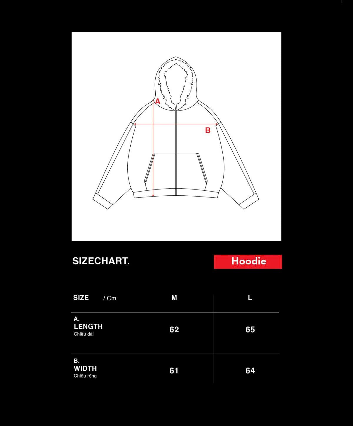 OFFONOFF TRIBAL LOGO FULLZIP HOODIE / BLACK