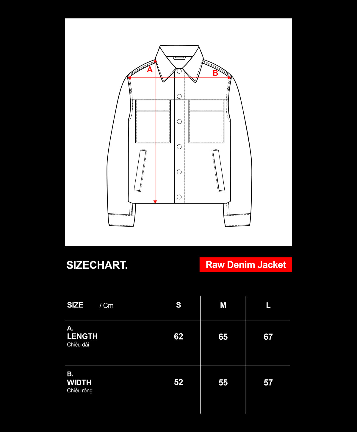 OFFONOFF RAW DENIM JACKET