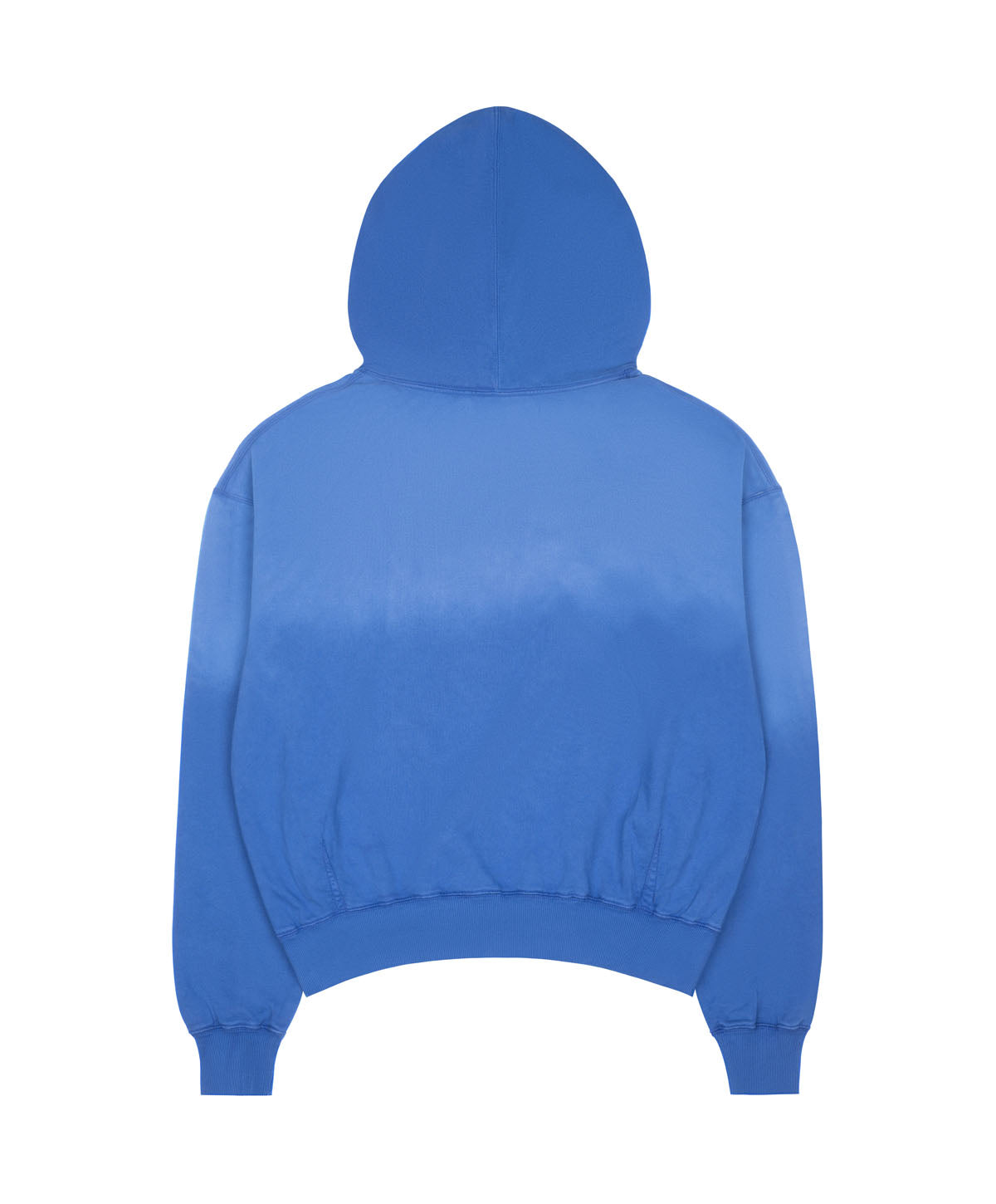 BASIC WAXED HOODIE [ blue ]