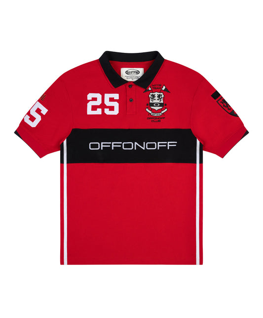 OFFONOFF POLO SHIRT / RED