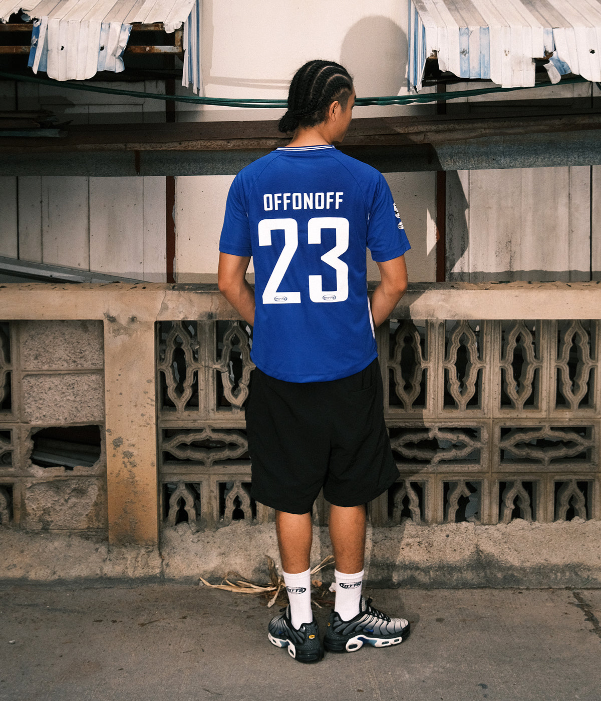OFFONOFF FOOTBALL JERSEY  [ blue ]