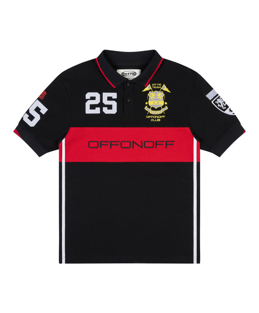 OFFONOFF POLO SHIRT / BLACK