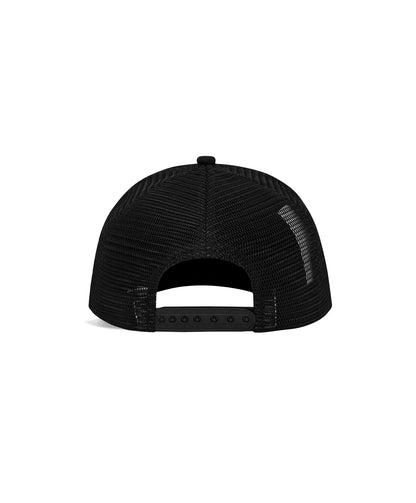 OFFONOFF LOGO TRUCKER CAP / BLACK WHITE