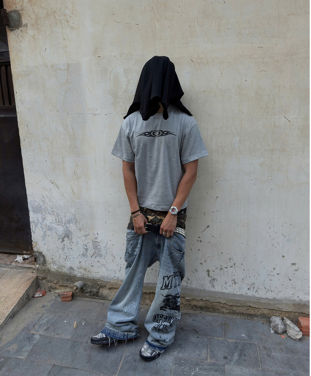 OFFONOFF OVB LOGO TEE / GREY