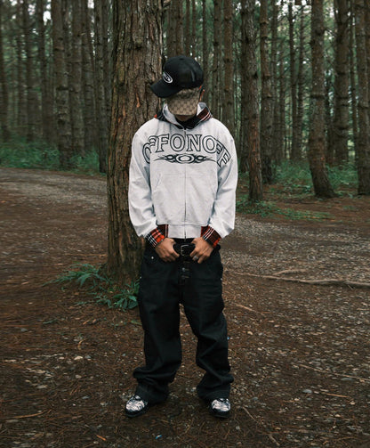 OFFONOFF TRIBAL LOGO PANTS / GREY