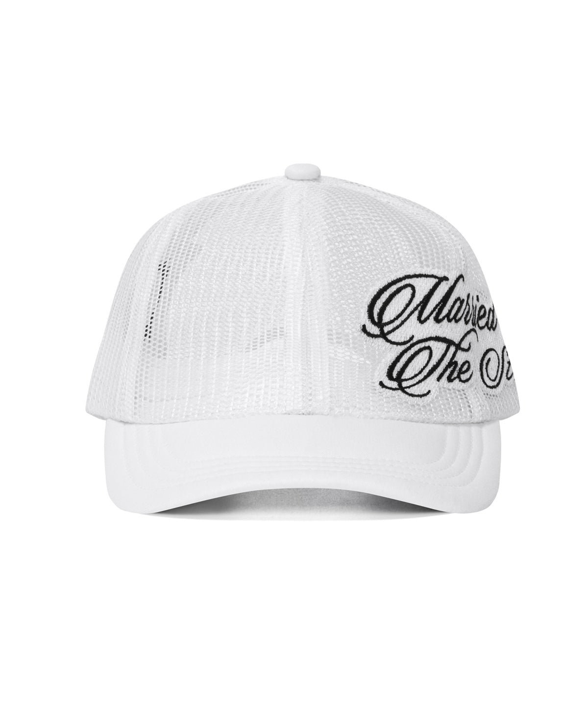 MTTS TRUCKER MESH CAP / WHITE