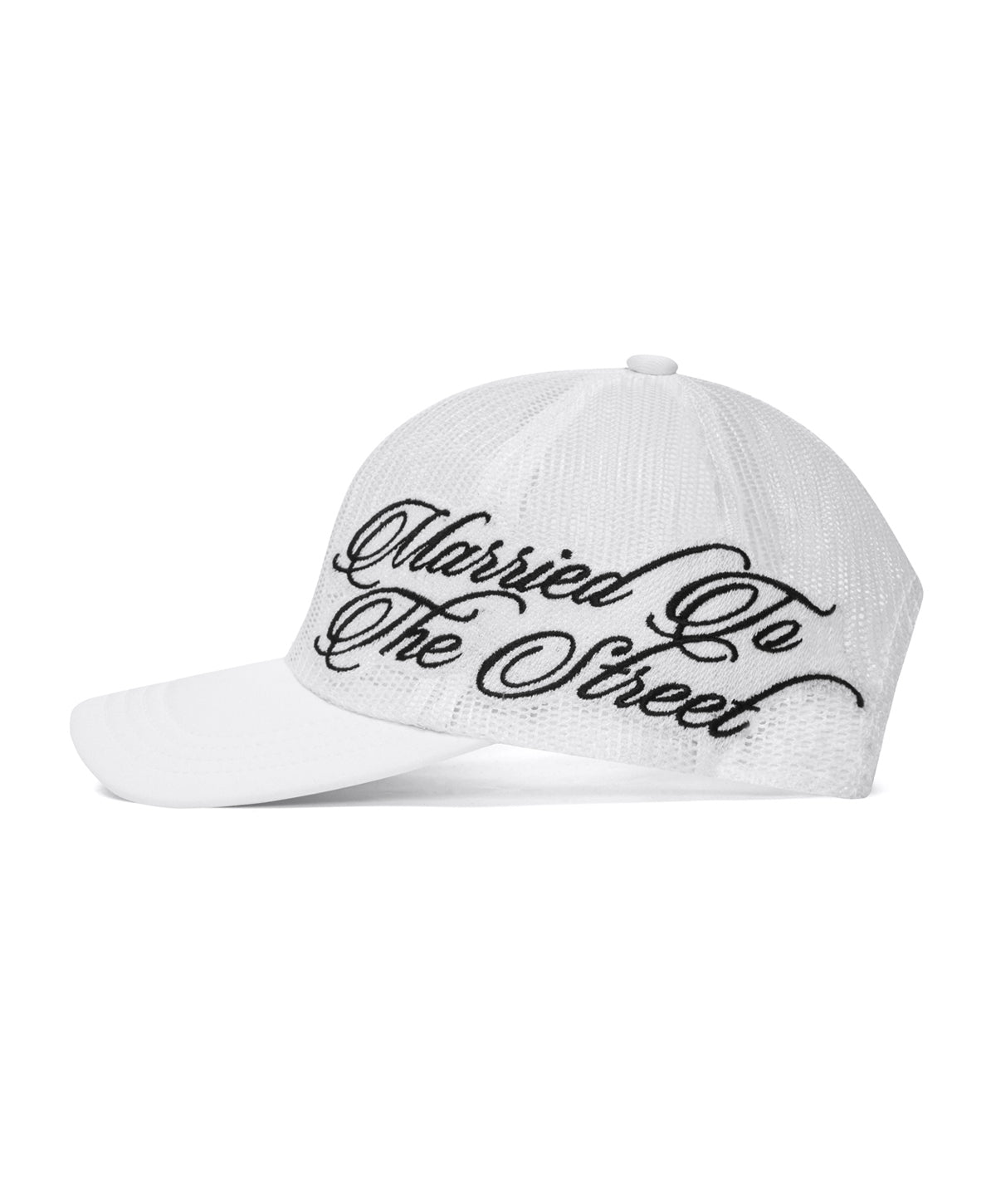 MTTS TRUCKER MESH CAP / WHITE