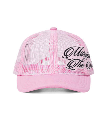 MTTS TRUCKER MESH CAP / PINK