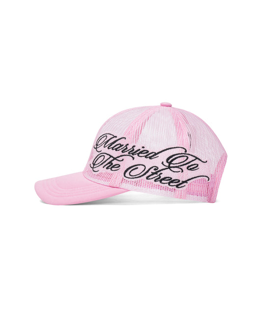 MTTS TRUCKER MESH CAP / PINK