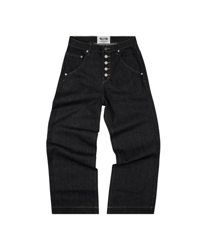 OFFONOFF RAW DENIM PANTS / DARK BLUE