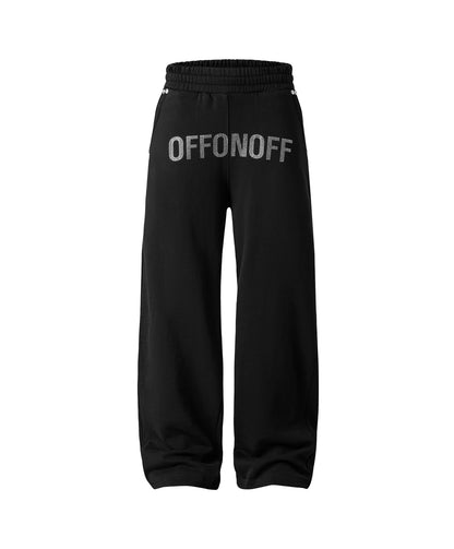 OFFONOFF CRYSTAL SWEAT PANTS