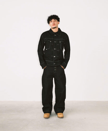 OFFONOFF RAW DENIM PANTS / DARK BLUE