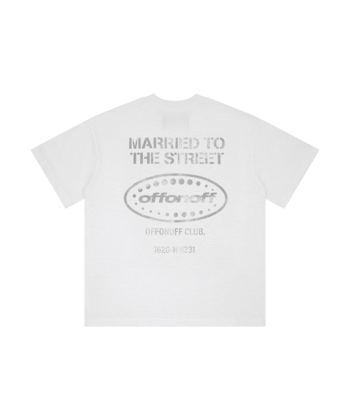 OFFONOFF SLUB TEE / WHITE