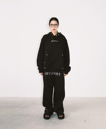 OFFONOFF CRYSTAL HOODIE