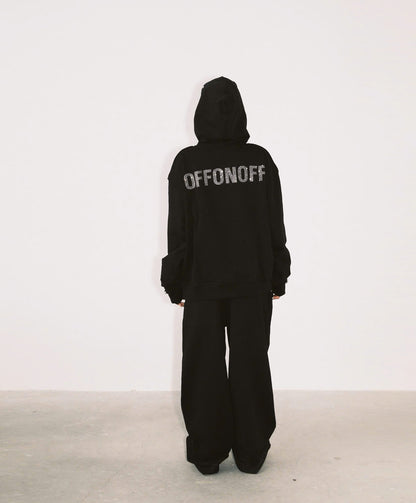 OFFONOFF CRYSTAL HOODIE
