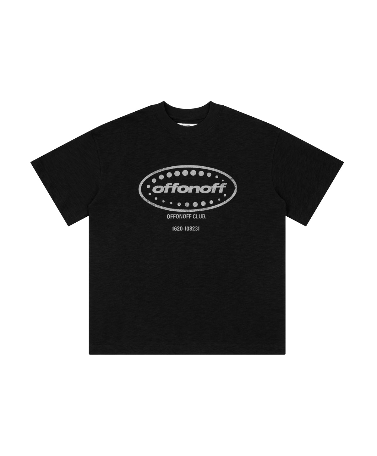 OFFONOFF SLUB TEE / BLACK
