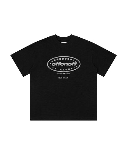 OFFONOFF SLUB TEE / BLACK