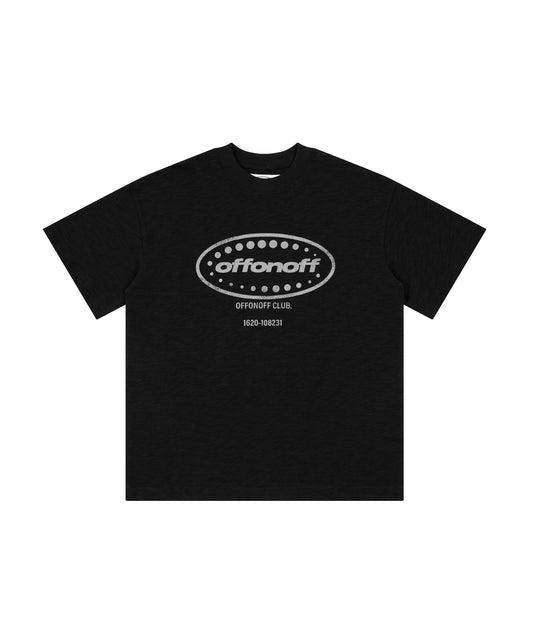 OFFONOFF SLUB TEE / BLACK