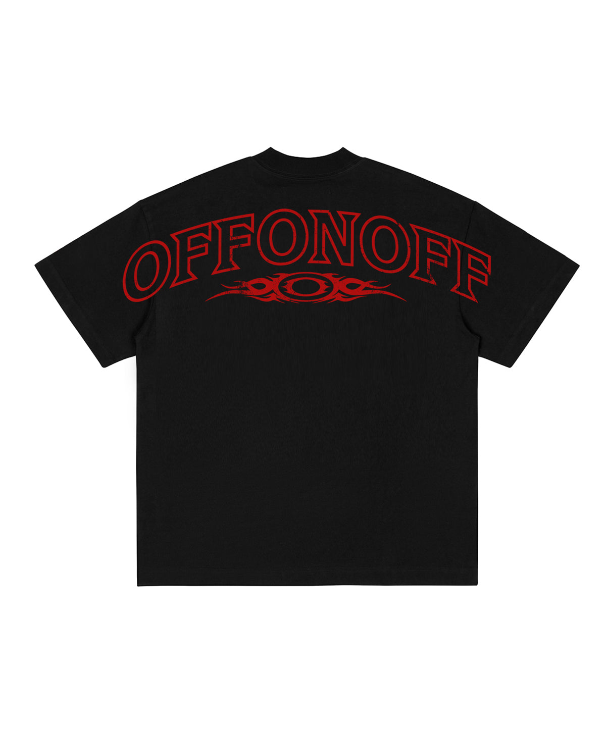 OFFONOFF OVB LOGO TEE / BLACK RED