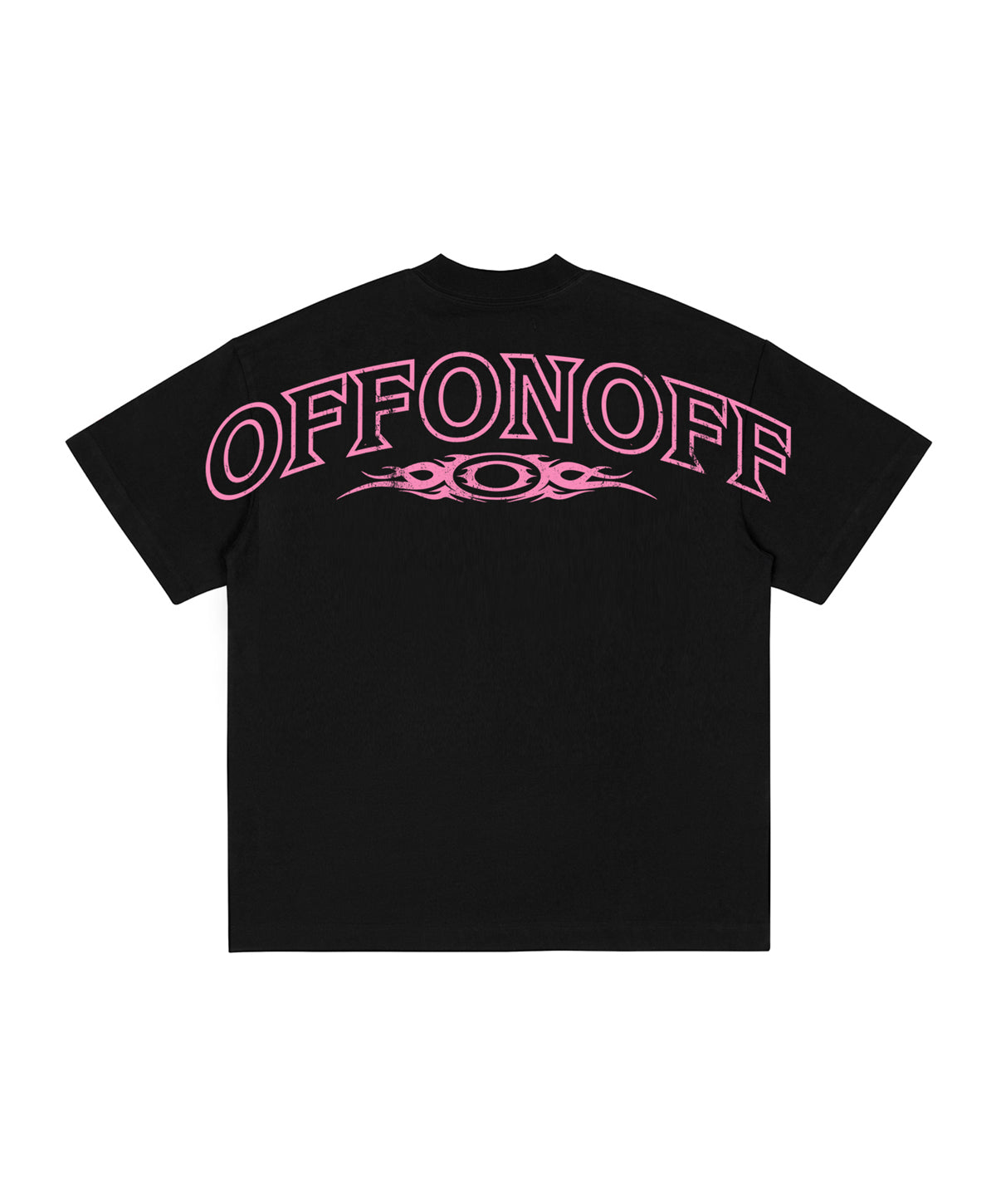 OFFONOFF OVB LOGO TEE / BLACK PINK