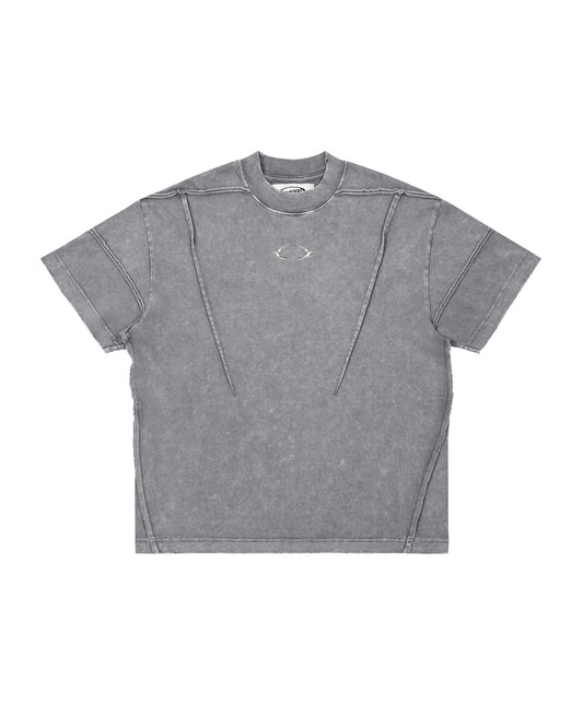 METAL BASIC TEE / GREY WAXED