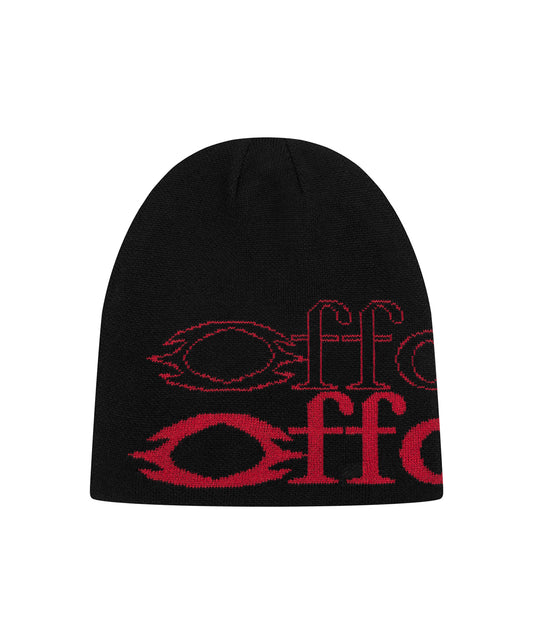 OFFONOFF KNIT BEANIE / BLACK