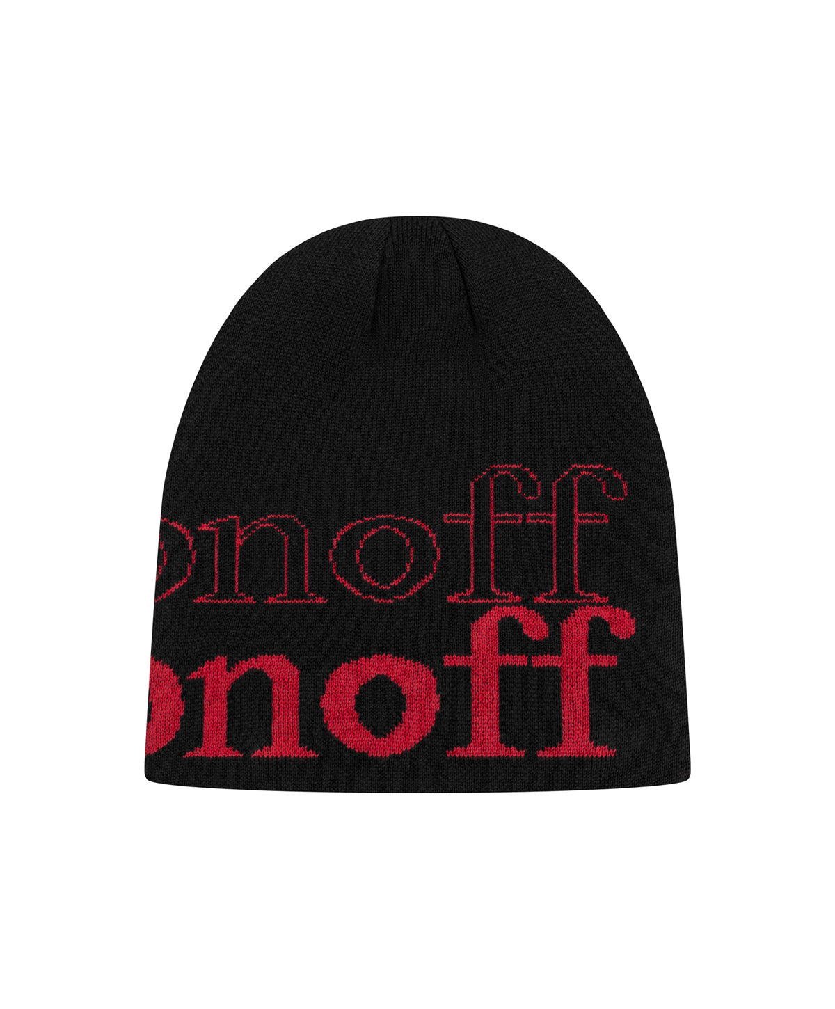 OFFONOFF KNIT BEANIE / BLACK