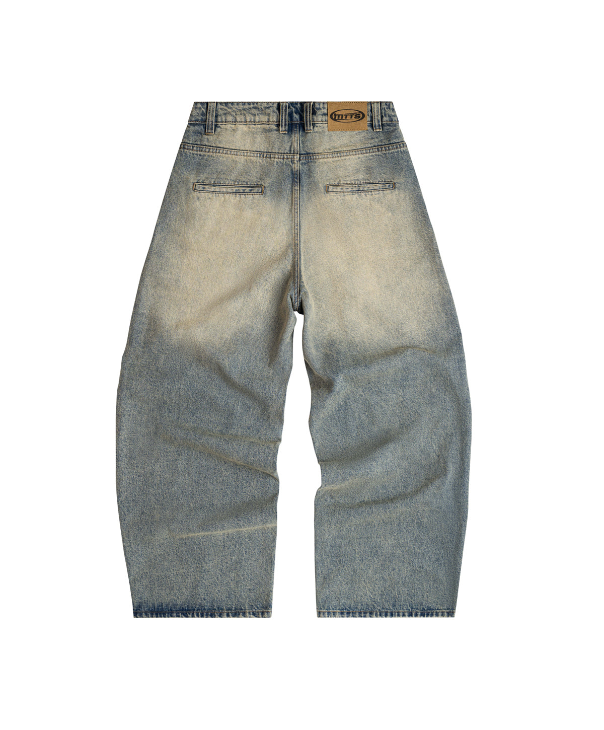 STD DESTROYED BAGGY JEANS