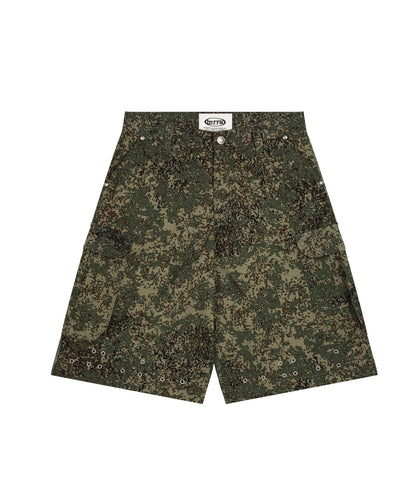 CAMO CARGO BAGGY JORT