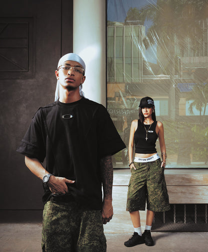 CAMO CARGO BAGGY JORT