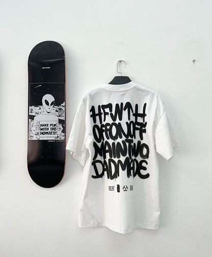GOOD FRIENDS ONLY TEE / WHITE
