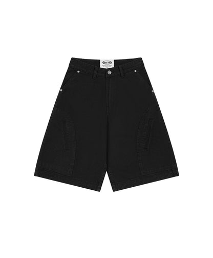 OFFONOFF CARGO SHORT / BLACK