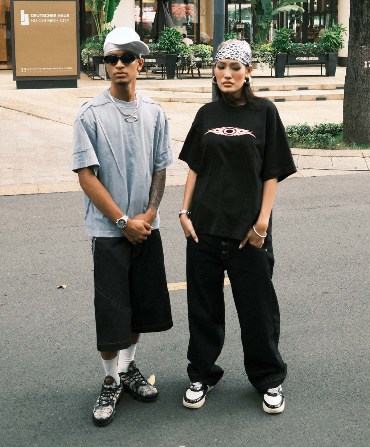 METAL BASIC TEE / GREY WAXED