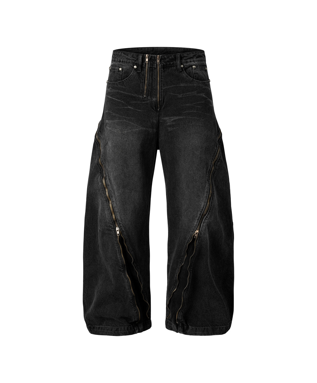 FZ WAXED DENIM PANTS