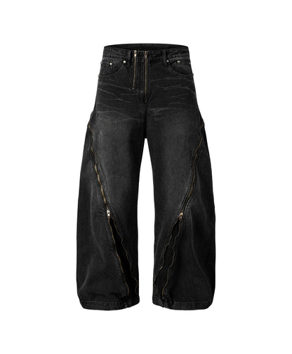 FZ WAXED DENIM PANTS