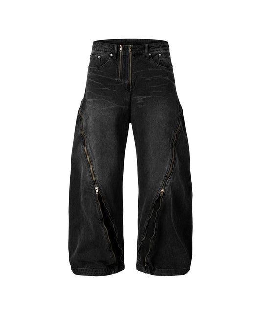FZ WAXED DENIM PANTS
