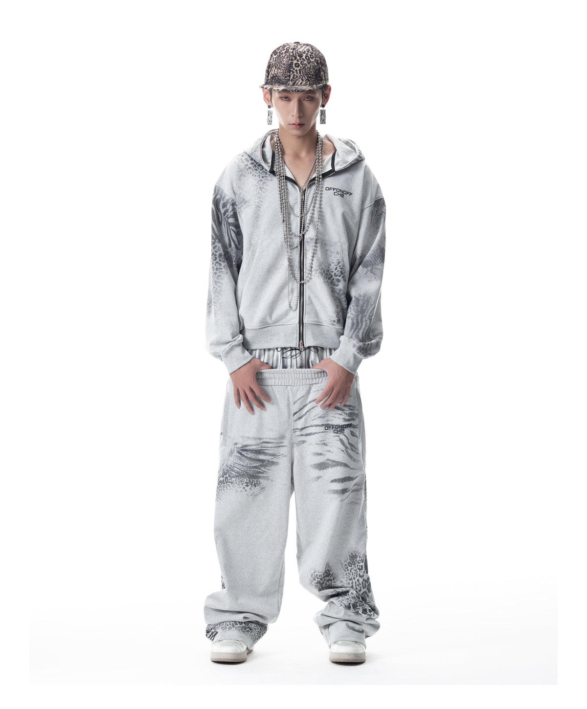 OFFONOFF X CH2 FULLZIP HOODIE