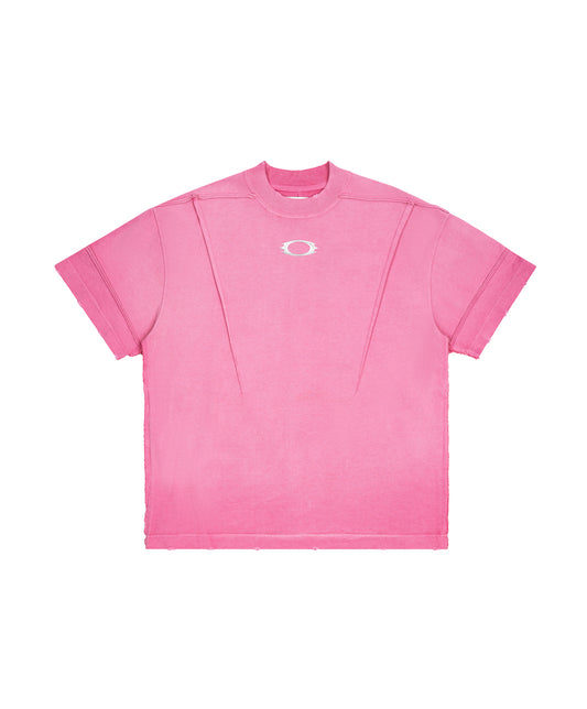 METAL BASIC TEE / PINK WAXED