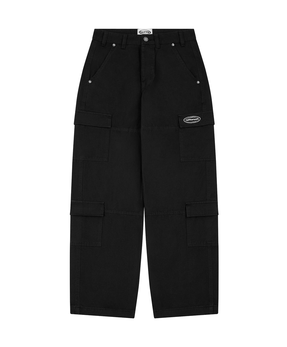 OFFONOFF CARGO PANTS / BLACK