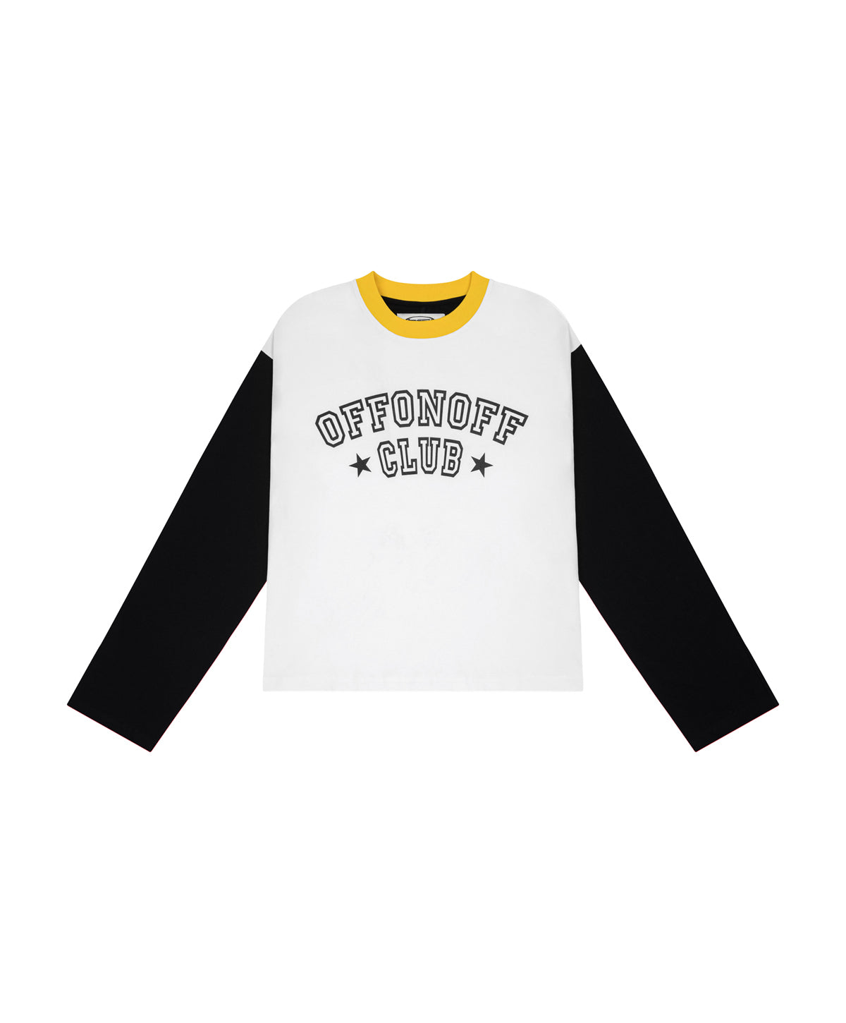 OFFONOFF LONG SLEEVE / BLACK WHITE
