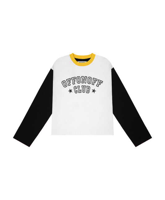 OFFONOFF LONG SLEEVE / BLACK WHITE