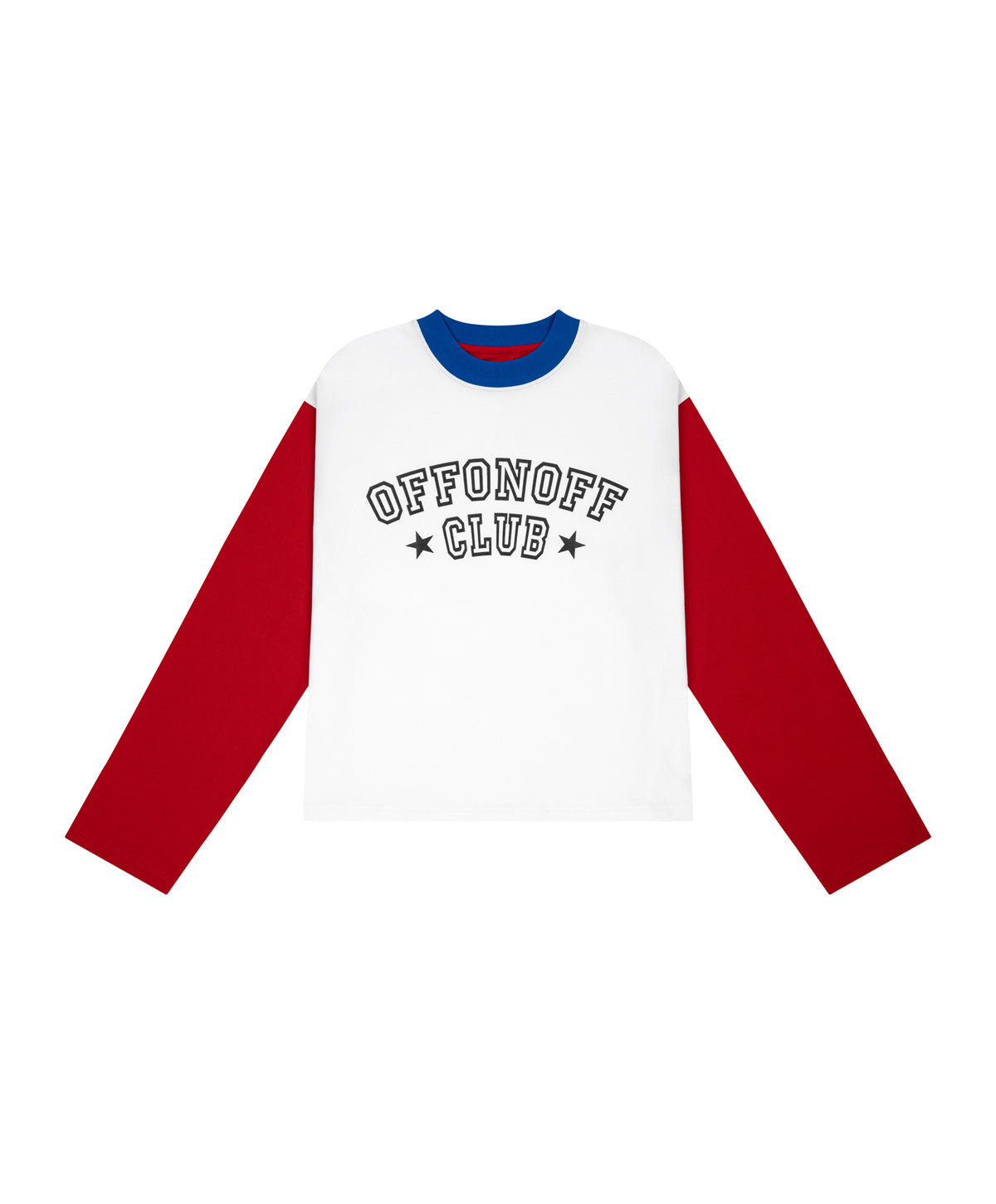 OFFONOFF LONG SLEEVE / WHITE RED