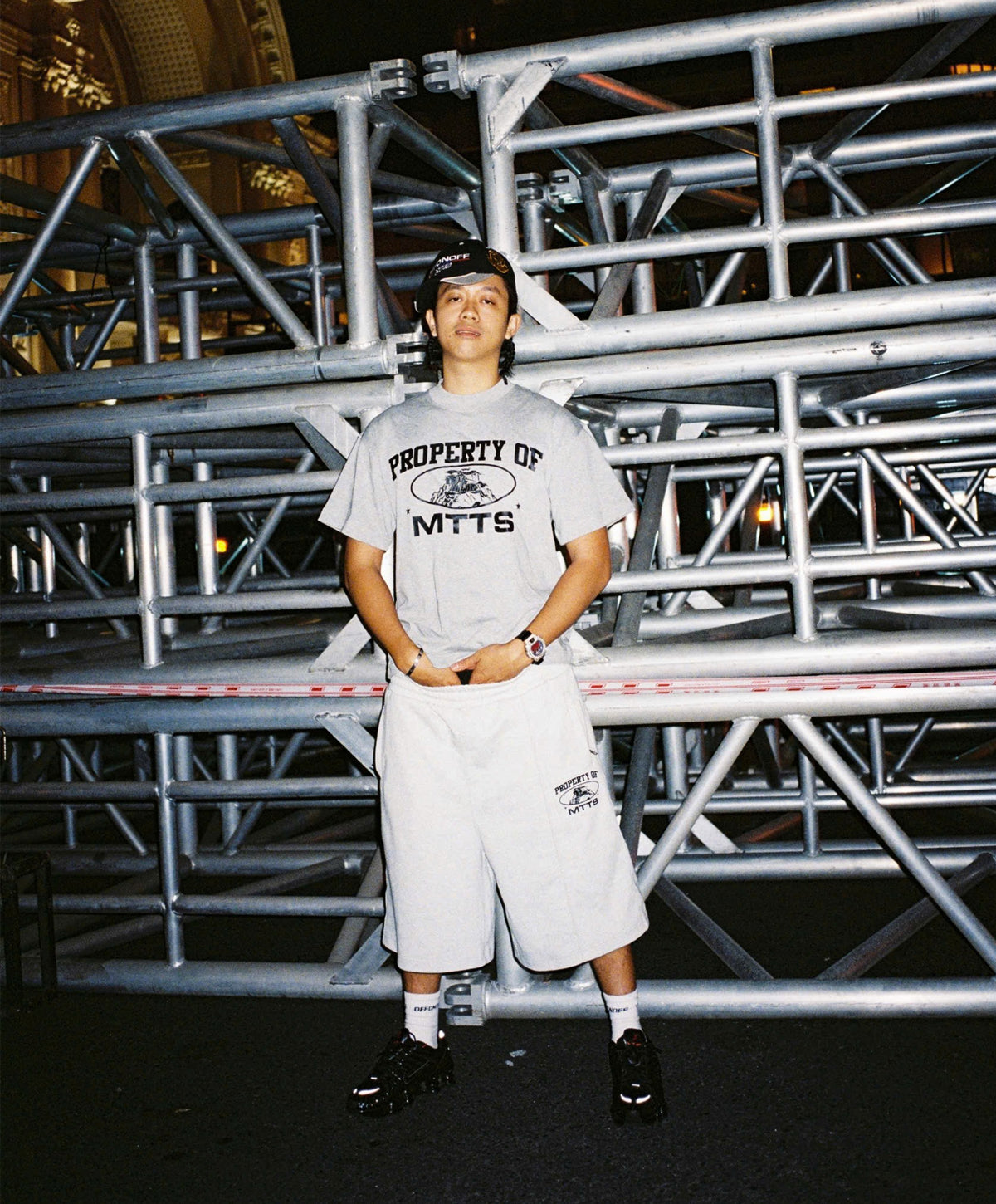 PROPERTY OF MTTS TEE / GREY